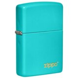 Zippo 49454ZL upaljac-flat turquoise logo Cene