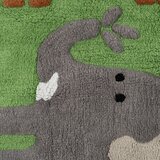 Ixia Zelena periva pamučna staza 90x175 cm Animals – | shoptok.hr