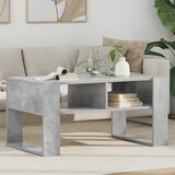  Kava Stol Betonski sivi 92 x 53 x 45 cm Konstruirano drvo | shoptok.hr