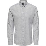 Only & Sons Srajca 'CAIDEN' mornarska / bela | Shoptok.si