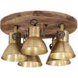  Stropna svjetiljka 25 W antikna mjedena 50 x 50 x 25 cm E27 | shoptok.hr