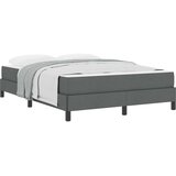  s opruga kutije Tamno siva 160 x 200 cm tkanina | shoptok.hr