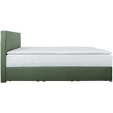 CARRYHOME POSTELJA Z VZMETNICO 120 cm x 200 cm , tekstil zelena | Shoptok.si