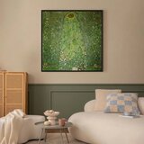  Slika - Gustav Klimt – The Sunflower 40x40 U crnom drvenom okviru | shoptok.hr
