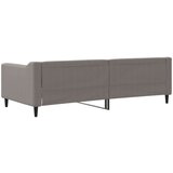  Raztegljiva postelja taupe 90x200 cm blago | Shoptok.si