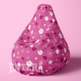  Veliki LazyBag roze bubamare low square ( 007 ) Cene