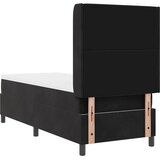  Krevet s opruga kutije s madracem Crna 80 x 200 cm Baršun | shoptok.hr