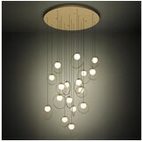 Eglo 390346 - led prigušiva luster na sajli portocolom 17xLED/3W/230V prečnik 78 cm | Eponuda.com