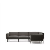 Kave Home Temno siv vrtni modularni kavč 292 cm Sorells &amp;ndash; Slike