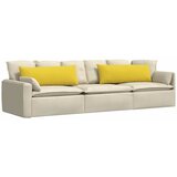  Jastučići za sofu 2 pcs Svijetlo žuta 120 x 40 cm tkanina | shoptok.hr