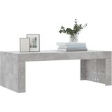 vidaXL Klubska mizica betonsko siva 102x50x36 cm inženirski les | Shoptok.si