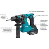 Makita akumulatorska čekić-bušilica DHR183Z solo | ePonuda.com