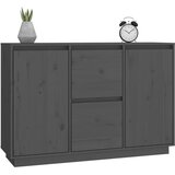  Komoda siva 111 x 34 x 75 cm od masivne borovine | Eponuda.ba