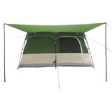  Obiteljski šator s krovom Zelena 320 x 210 x 180 cm Poliester | Eponuda.com