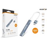 ALIGATOR AHUB002 - USB-C adapter 4 u 1 | Eponuda.com