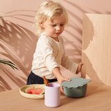 Liewood ostali pripomočki za hranjenje Badu Safari slamica 10/1, silikon safari rose | Shoptok.si
