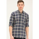 Dewberry G742 MEN'S SHIRT-LACİVERT- YELLOW | shoptok.hr