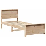  Krevetna konstrukcija Smeđa 75 x 190 cm Konstruirano drvo | shoptok.hr