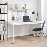  Stol za objedovanje Bijelo 150 x 90 x 75 cm Čvrsto borovo drvo | shoptok.hr
