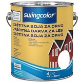 SWINGCOLOR Zaščitna barva za les Swingcolor (4 l, bela) Cene