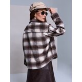 Sinsay Karirana košulja-jakna s udjelom viskoze | shoptok.hr