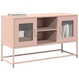 vidaXL TV ormarić ružičasti 100,5x39x60,5 cm čelični | shoptok.hr