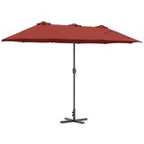  Vrtni suncobran Terakota 370 x 197 x 239 cm | shoptok.hr