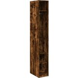 vidaXL Garderobna omara dimljeni hrast 30x50x200 cm inženirski les | Shoptok.si