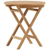 Venture Home Kenya vrtni stolić ⌀70 cm, prirodna boja drva | shoptok.hr