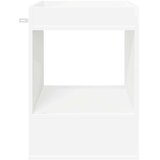  Stranska miza 2 pcs Bela 40 x 40 x 56 cm Konstruiran les, (5000201723) | Shoptok.si