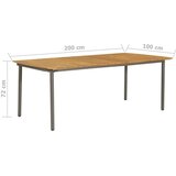  9-dijelni vrtni blagovaonski set od poliratana crni | shoptok.hr