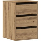  Kutna komoda s ladicama boja artisian hrast 40x41x58 cm drveni | shoptok.hr
