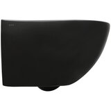 Vitra 7848-083-6147 Sento SmoothFlush viseča brezrobna WC školjka črna z WC desko s počasnim zapiranjem | Shoptok.si