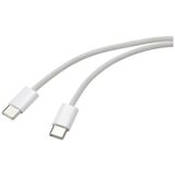 Renkforce Apple iPad/iPhone/iPod priključni kabel [1x muški konektor USB-C® - 1x muški konektor USB-C®] 1.00 m bijela | Eponuda.ba