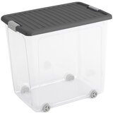 Kis Plastična škatla za shranjevanje s pokrovom 56,5x39x51,5 cm W box XL – | Shoptok.si