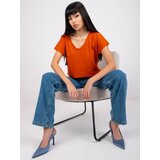 BASIC Feel Good T-shirt-RV-TS-4832.38P-dark orange | Shoptok.si