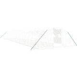 vidaXL Rastlinjak z jeklenim okvirjem bel 80 m 20x4x2 m | Shoptok.si