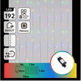 Aigostar LED spoljni božićni niz 192xLED/8 funkcija 4,5x1,2m IP44 višebojno Cene