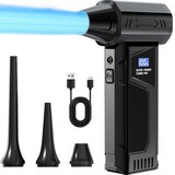 INF Ročni prenosni zračni puhalnik z LED zaslonom in nastavljivo hitrostjo vetra Black, (5000158209) | Shoptok.si