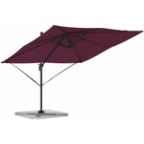 Roma Suncobran Crvena 286 x 284 x 265 cm Aluminij i poliester | shoptok.hr