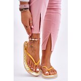 Big Star Women's Fashion Flip-Flops LL274819 yellow | shoptok.hr