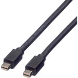 Roline Mini-DisplayPort priključni kabel mini DisplayPort vtič\, mini DisplayPort vtič 3.00 m črna 11.04.5641 zaščiten DisplayPort kabel, (20419131) Cene