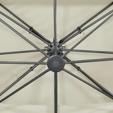  Konzolni vrtni suncobran s dvostrukim vrhom, boja pijeska 400x300 cm | shoptok.hr