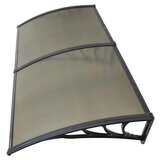  nadstrešnica aluminijumska 240x150cm crna bronza 5mm ( 2157 ) Cene