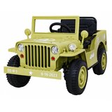  Auto na akumulator Retro Military - bež | shoptok.hr