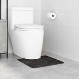  Prostirka protiv klizanja s izrezom za WC Tamno siva 50 x 50 cm | shoptok.hr