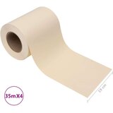 vidaXL Vrtna platna 4 kosi PVC 35x0,19 m krem | Shoptok.si