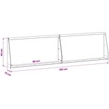  Zid za zadržavanje 2 kom. 80 x 12 x 40 cm Pocinčani čelik | shoptok.hr