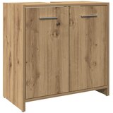  za umivaonik smeđa boja hrasta 60x33x60 cm drveni | shoptok.hr