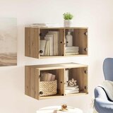  Zidni ormari Zidne 2 pcs Umjetnički hrast 68 x 37 x 35 cm | Eponuda.com